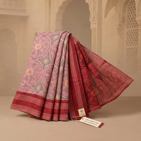 Multicolor_Lilan_Printed_Saree