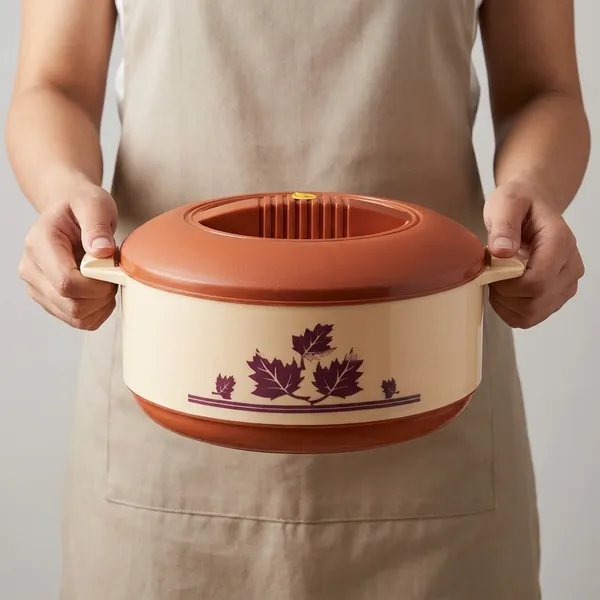 Orange_Plastic_Casserole_Pot_For_Roti_Chapati_Hot_Box