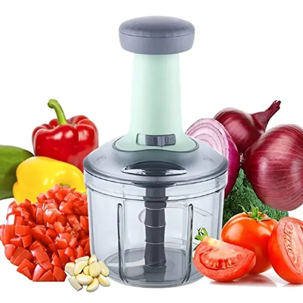 Light_Green_Plastic_6_Blade__Chop_Vegetable_And_Fruit_Cutter_Chopper_With_Easy_Push_And_Close_Button