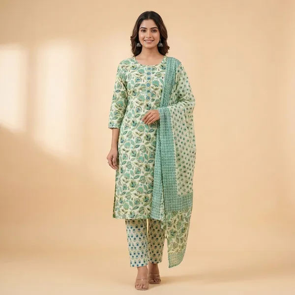 Green_Cotton_Premium_Stylish_Top_For_Womens