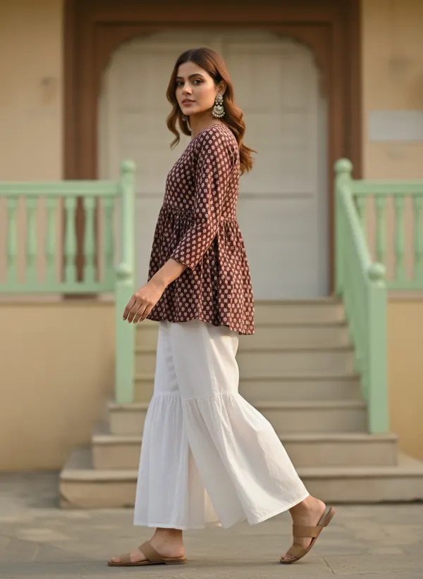 Brown_Cotton_Stylish_Fashionable_Tops_For_Women