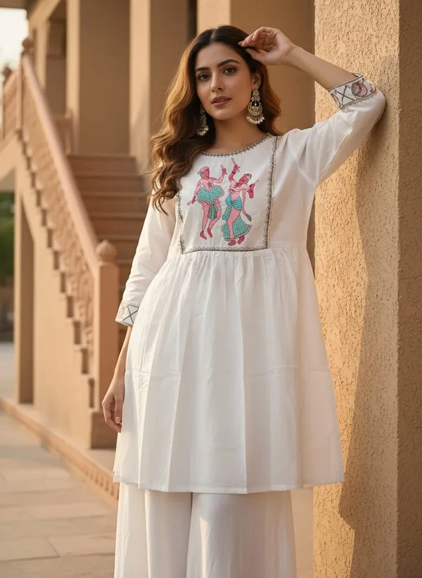 White_Rayon_Premium_Stylish_Top_For_Womens