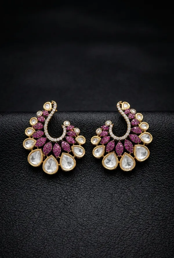 AAVYA_STUDS_-_RUBY_RED