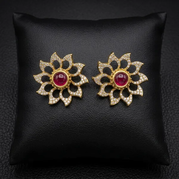 Blossom_Studs_-_Ruby_Red
