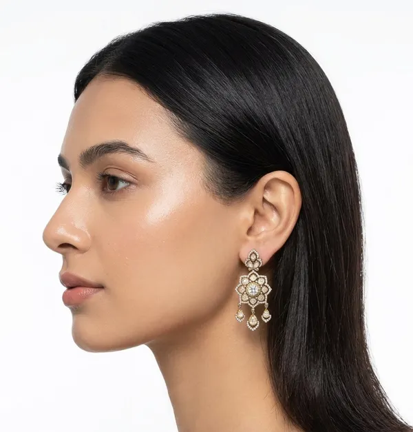 Sitaara_Earrings_-_White