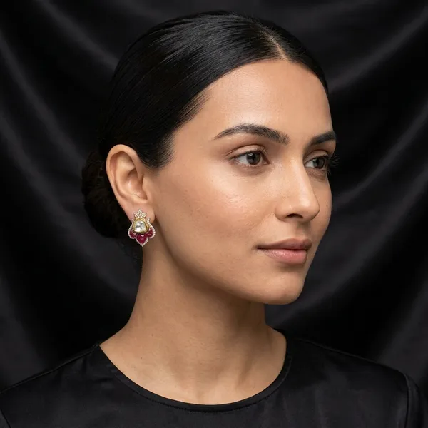 Crown_Studs_-_Ruby_Red