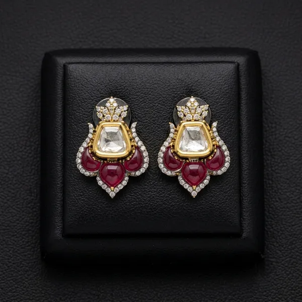 Crown_Studs_-_Ruby_Red