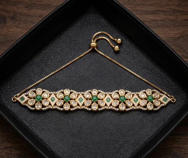 Floral_MeenakariBracelet_-_Emerald_Green