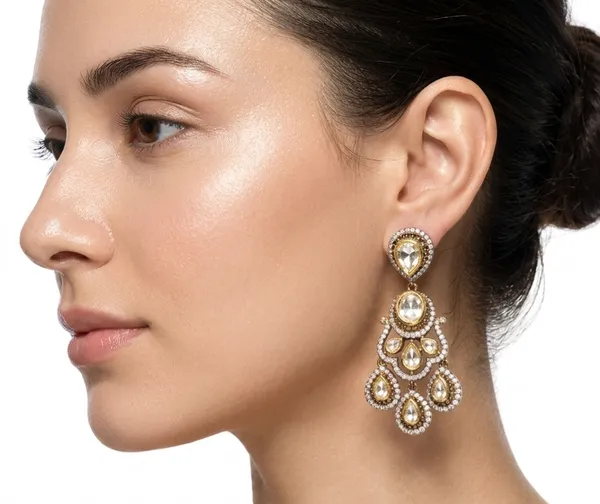 Roohi_Earrings_-_White