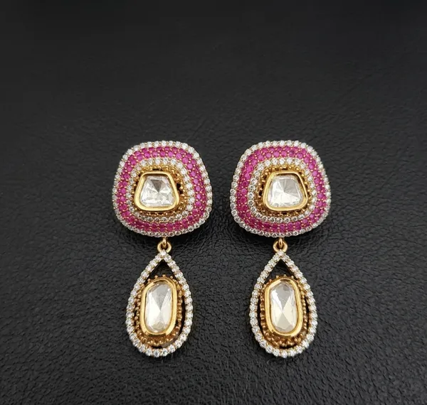 Mehr_Earrings_-_Ruby_Pink