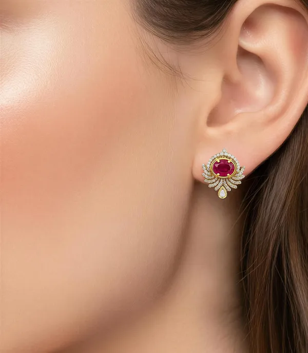 ARIA_STUDS_-_RUBY_COLOUR