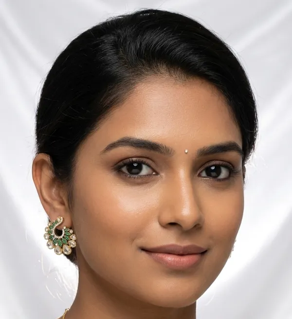 AAVYA_STUDS_-_GREEN