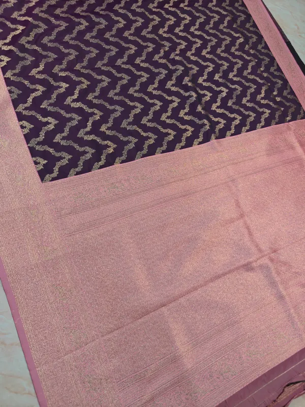 BANARASI_KATAN_SILK_IN_PURPLE_WITH_WITH_BABY_PINK
