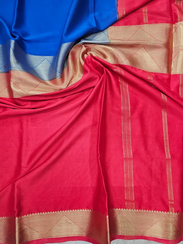MYSORE_CREPE_IN_ROYAL_BLUE_WITH_RED_BORDER