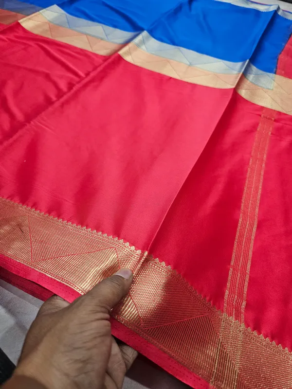 MYSORE_CREPE_IN_ROYAL_BLUE_WITH_RED_BORDER