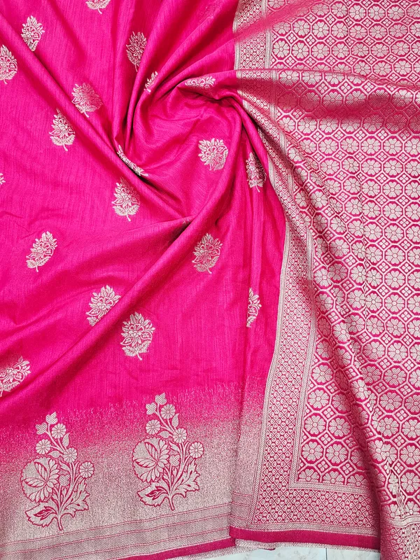 SOFT_MATKA_LINEN_SILK_IN_RANI_WITH_SAND_FINISH_WEAVING