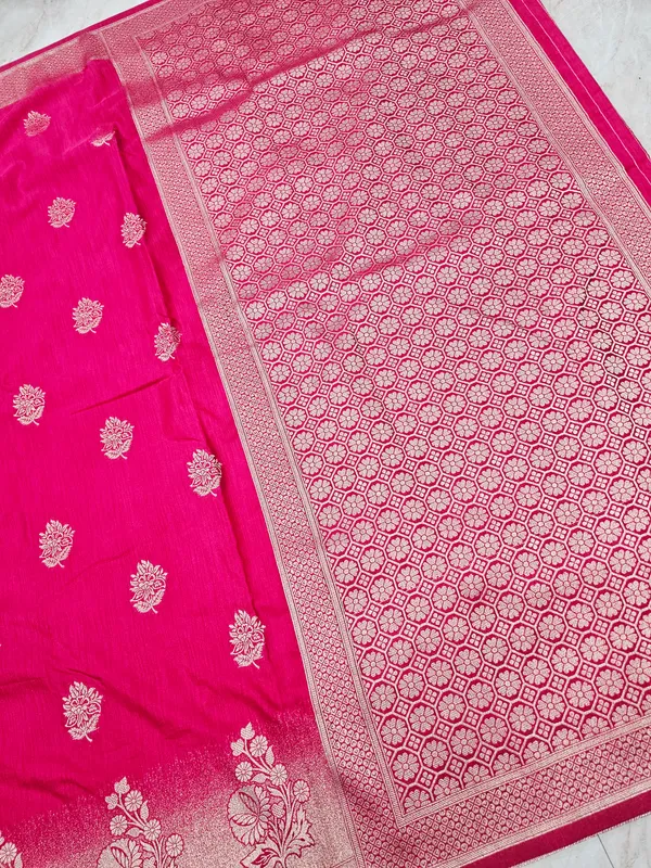 SOFT_MATKA_LINEN_SILK_IN_RANI_WITH_SAND_FINISH_WEAVING