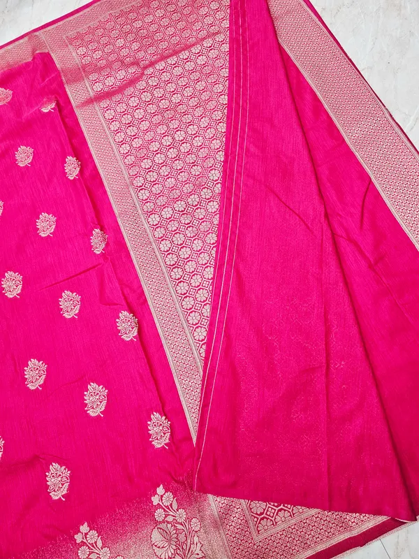 SOFT_MATKA_LINEN_SILK_IN_RANI_WITH_SAND_FINISH_WEAVING