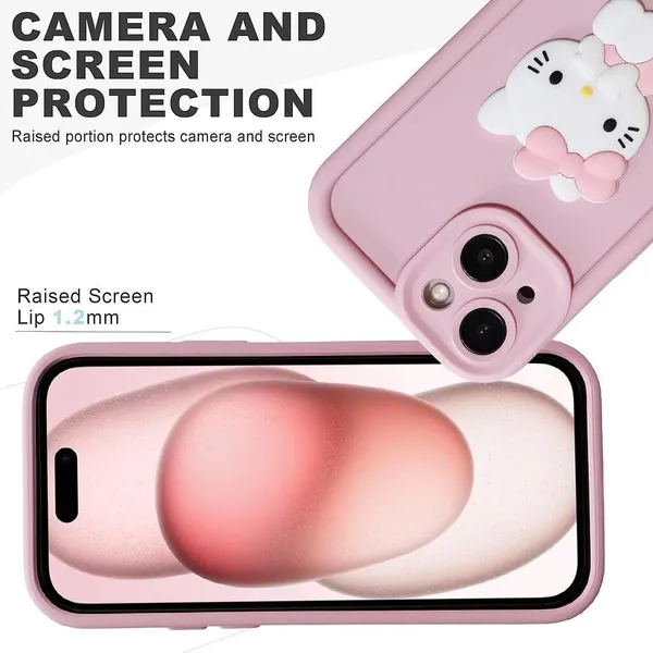3D_Cute_Cartoon_Happy_Kitty_Soft_Silicone_Case_Cover_for_iPhone_15_Plus_&_iPhone_14_Plus