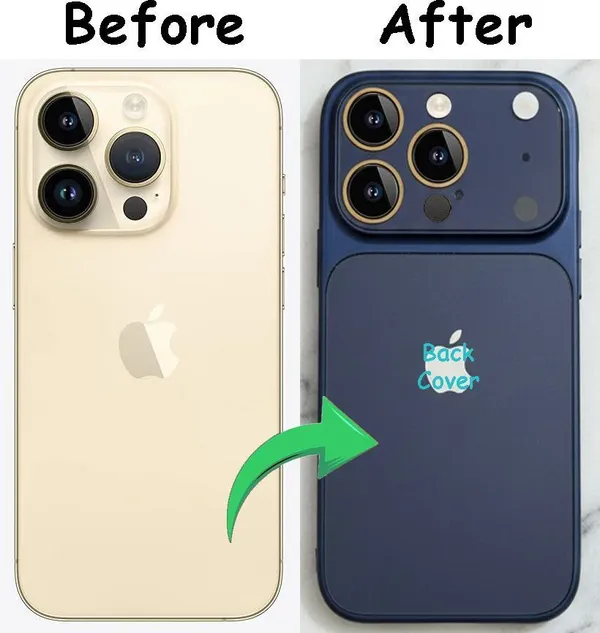 Luxury_AG_Matte_Glass,_Converter_Case_Cover_for_iPhone_14_Pro_Convert_Into_iPhone_17_Pro