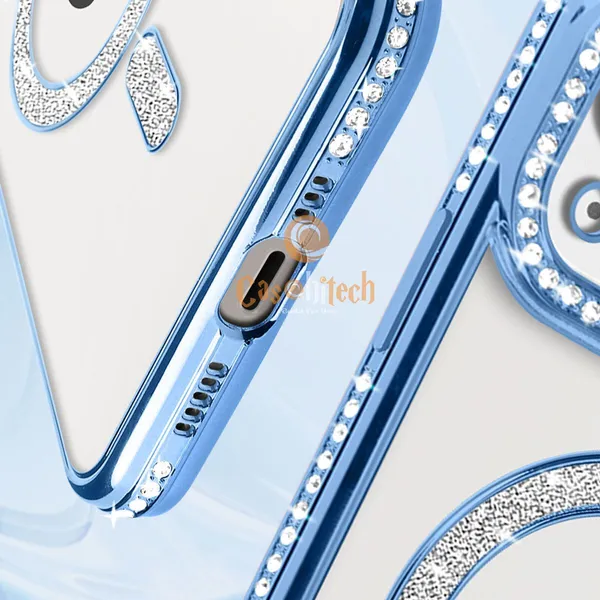 Bling_Rhineston,_Sparkle_Diamond,_Camera_Lens,_Logo_View_Case_Cover_for_iPhone_14