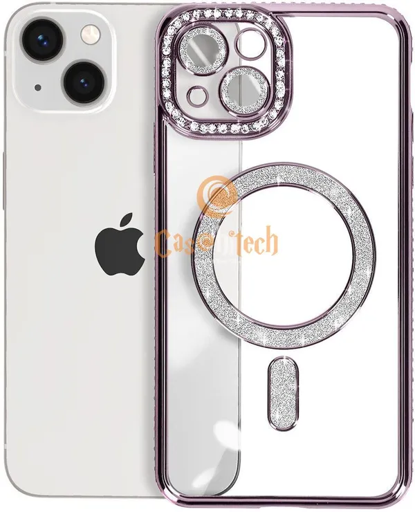 Bling_Rhineston,_Sparkle_Diamond,_Camera_Lens,_Logo_View_Case_Cover_for_iPhone_14_Plus