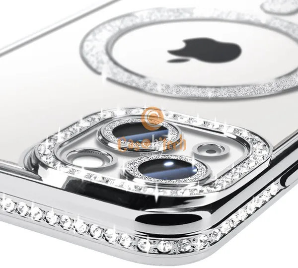 Bling_Rhineston,_Sparkle_Diamond,_Camera_Lens,_Logo_View_Case_Cover_for_iPhone_15_Plus