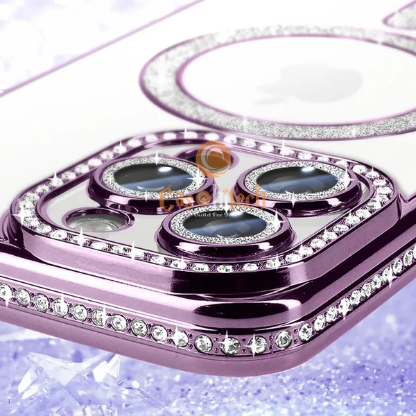 Bling_Rhineston,_Sparkle_Diamond,_Camera_Lens,_Logo_View_Case_Cover_for_iPhone_16_Pro