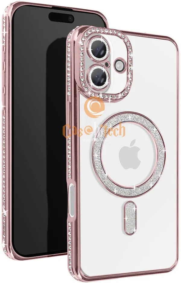 Bling_Rhineston,_Sparkle_Diamond,_Camera_Lens,_Logo_View_Case_Cover_for_iPhone_16_Plus