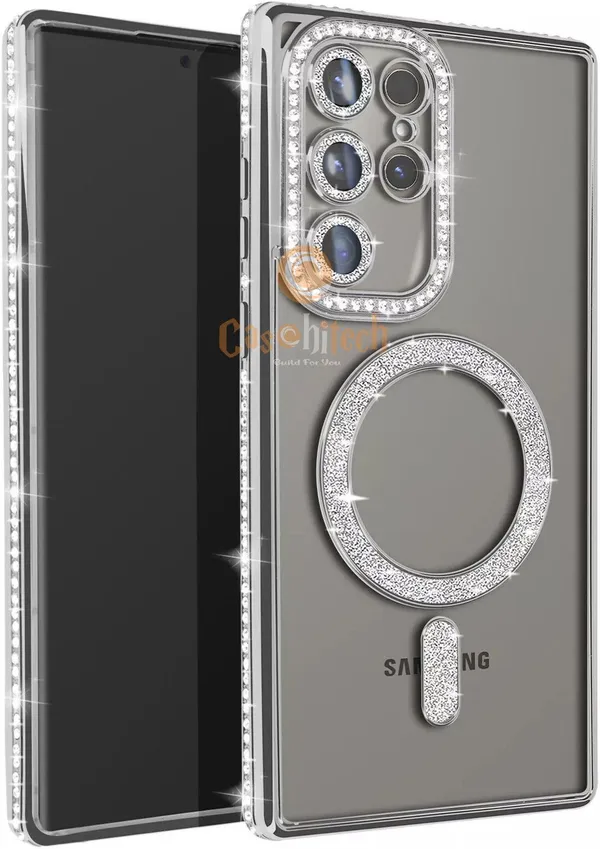 Bling_Rhineston,_Sparkle_Diamond,_Camera_Lens,_Logo_View_Case_Cover_for_Samsung_Galaxy_S22_Ultra_5G