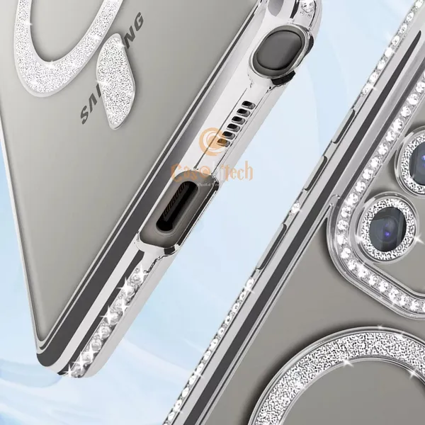 Bling_Rhineston,_Sparkle_Diamond,_Camera_Lens,_Logo_View_Case_Cover_for_Samsung_Galaxy_S22_Ultra_5G