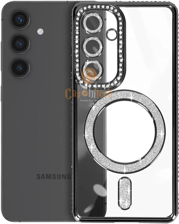 Bling_Rhineston,_Sparkle_Diamond,_Camera_Lens,_Logo_View_Case_Cover_for_Samsung_Galaxy_S24_5G_&_Samsung_Galaxy_S25_5G