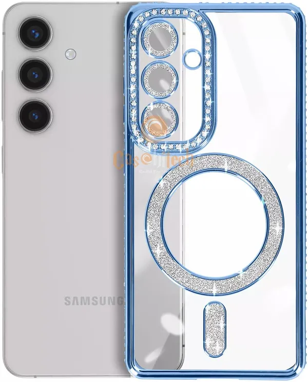 Bling_Rhineston,_Sparkle_Diamond,_Camera_Lens,_Logo_View_Case_Cover_for_Samsung_Galaxy_S24_5G_&_Samsung_Galaxy_S25_5G