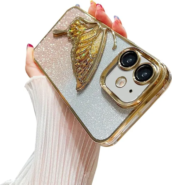 Luxury_Glitter_Cute_Butterfly,_Flexible_Case_Cover_for_iPhone_11