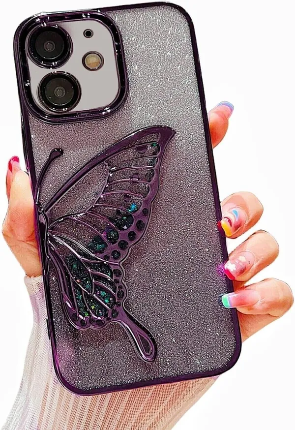 Luxury_Glitter_Cute_Butterfly,_Flexible_Case_Cover_for_iPhone_11