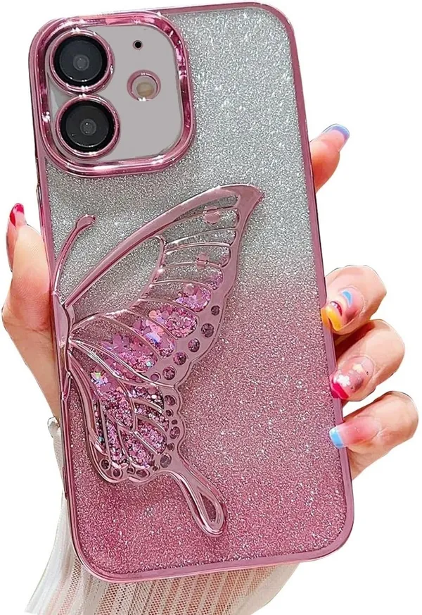 Luxury_Glitter_Cute_Butterfly,_Flexible_Case_Cover_for_iPhone_11