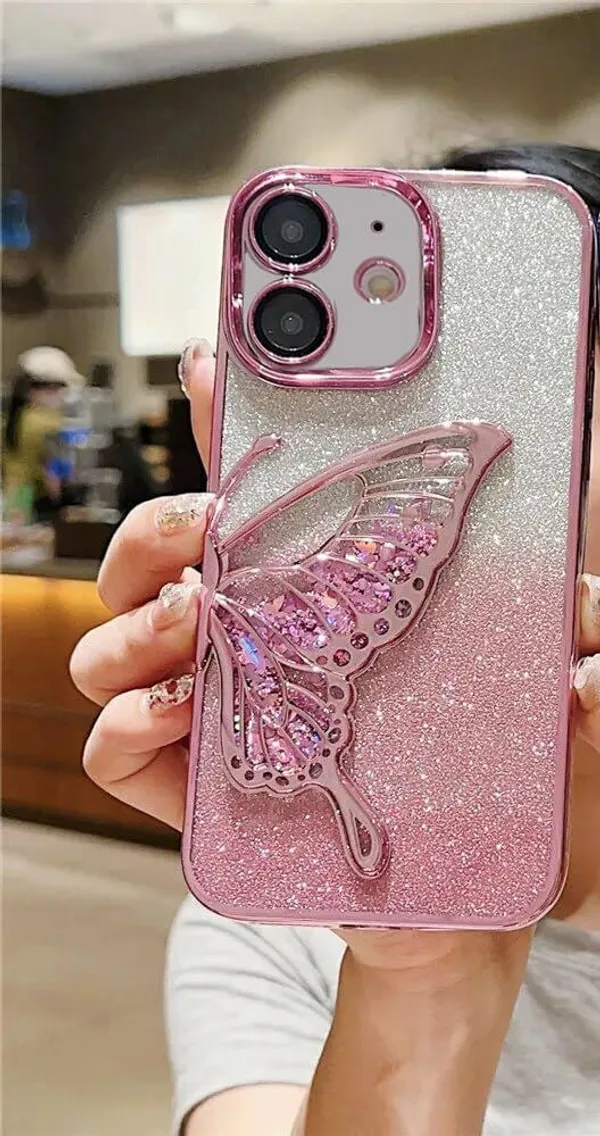 Luxury_Glitter_Cute_Butterfly,_Flexible_Case_Cover_for_iPhone_11