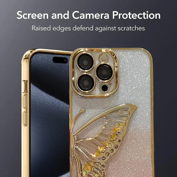Luxury_Glitter_Cute_Butterfly,_Flexible_Case_Cover_for_iPhone_12_Pro_Max