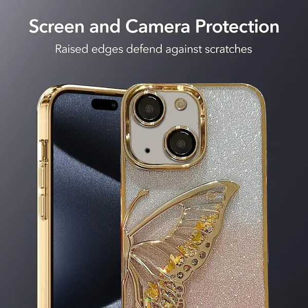 Luxury_Glitter_Cute_Butterfly,_Flexible_Case_Cover_for_iPhone_13