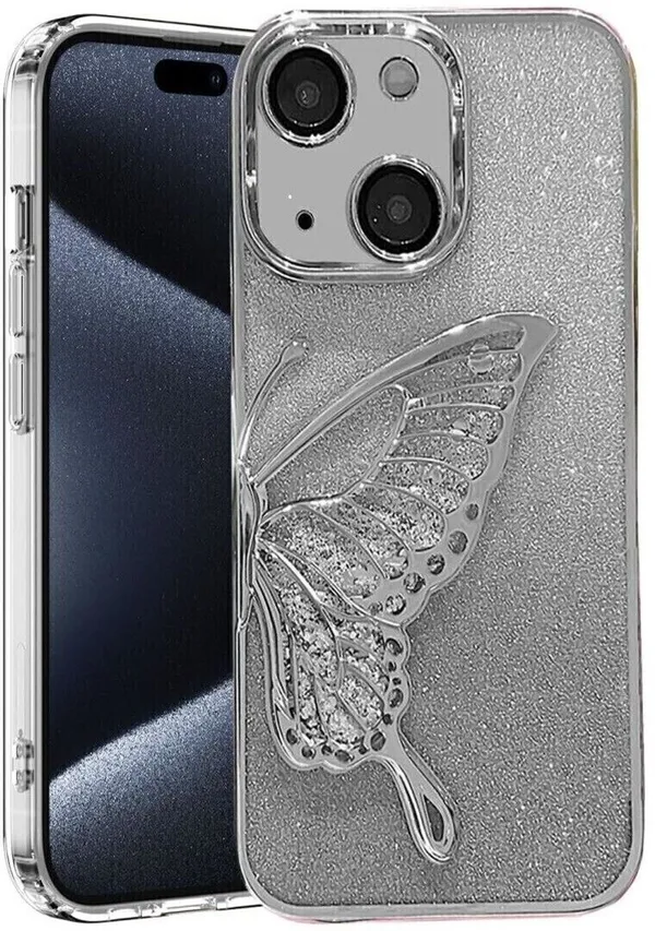 Luxury_Glitter_Cute_Butterfly,_Flexible_Case_Cover_for_iPhone_14