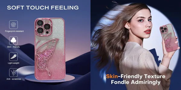 Luxury_Glitter_Cute_Butterfly,_Flexible_Case_Cover_for_iPhone_16_Pro_Max