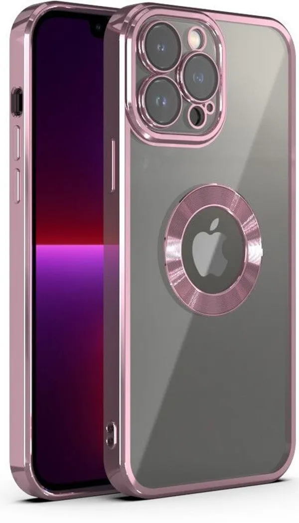 Electroplating_Logo_Cut_View_Camera_Lens_Flexible_Case_Cover_for_iPhone_14_Pro