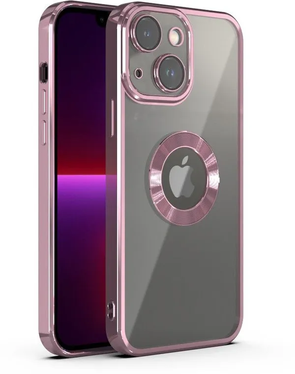 Electroplating_Logo_Cut_View_Camera_Lens_Flexible_Case_Cover_for_iPhone_14_Plus