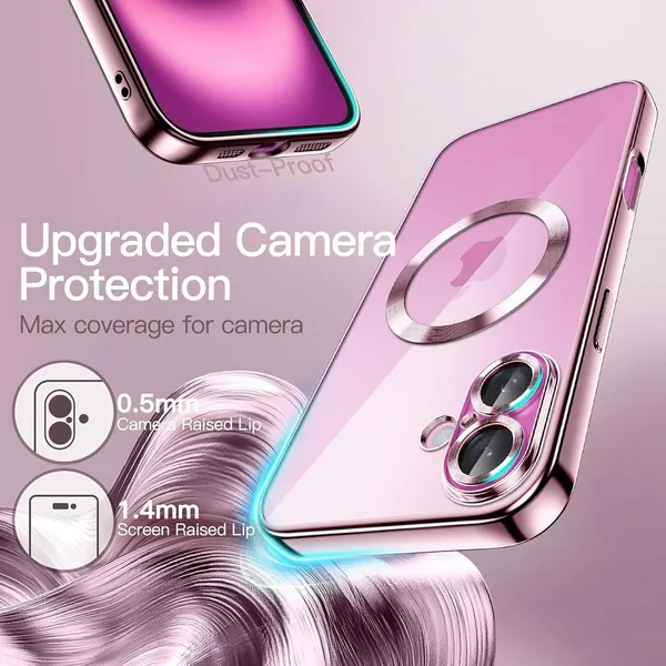 Electroplating_Logo_Cut_View_Camera_Lens_Flexible_Case_Cover_for_iPhone_16_Plus
