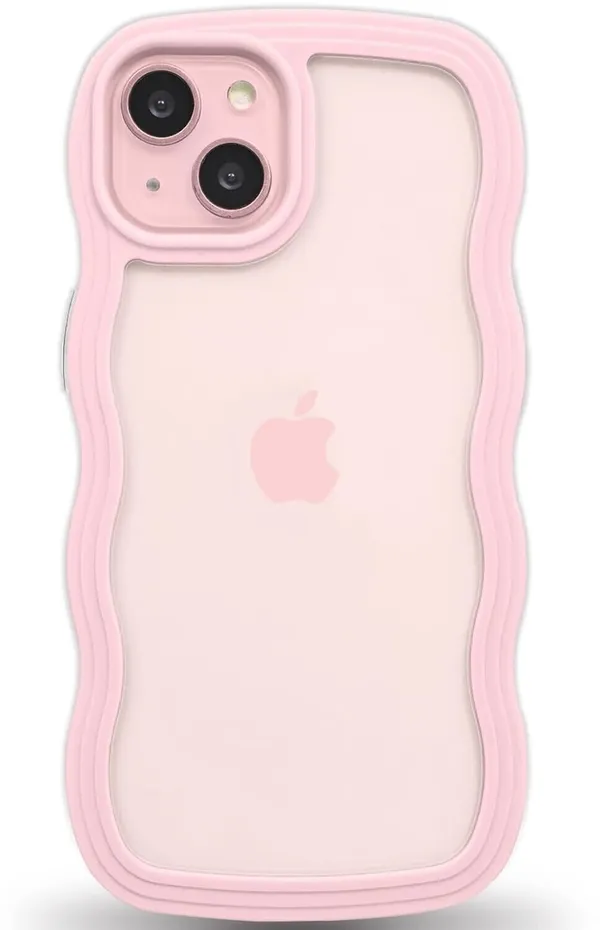 Cute_Curly_Wave_Frame_Shape_Case_Cover_for_iPhone_15_Plus_&_iPhone_14_Plus