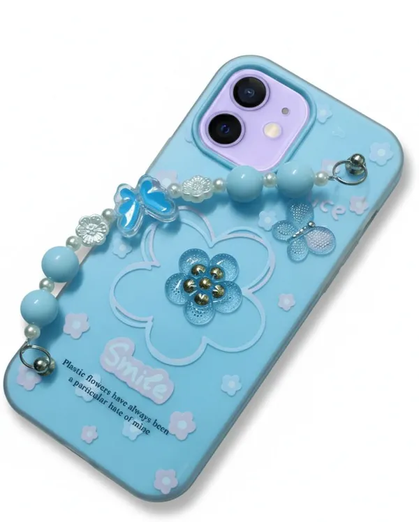 3D_Flower_Aesthetic_Butterfly_Charm_Strap_Case_Cover_for_iPhone_11