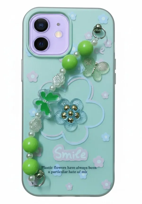 3D_Flower_Aesthetic_Butterfly_Charm_Strap_Case_Cover_for_iPhone_11