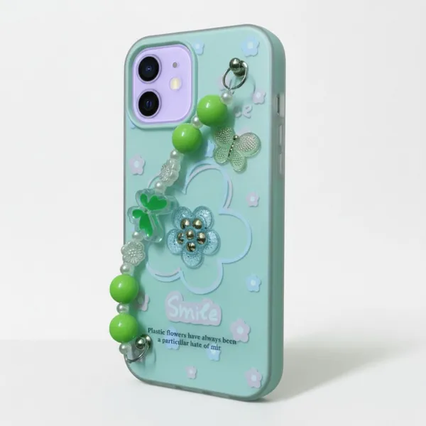 3D_Flower_Aesthetic_Butterfly_Charm_Strap_Case_Cover_for_iPhone_11