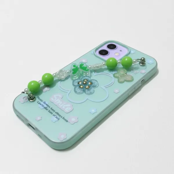 3D_Flower_Aesthetic_Butterfly_Charm_Strap_Case_Cover_for_iPhone_11