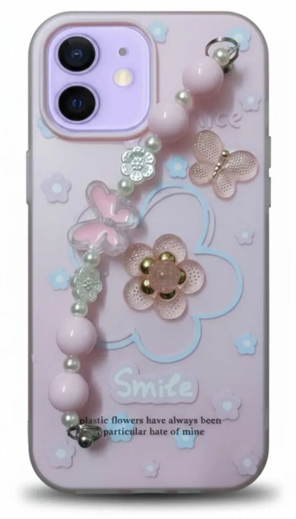 3D_Flower_Aesthetic_Butterfly_Charm_Strap_Case_Cover_for_iPhone_11